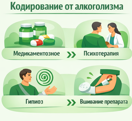 кодирование от алкоголизма в Торжке Санати